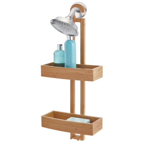 iDesign Hanging Bamboo Shower Caddy Wayfair